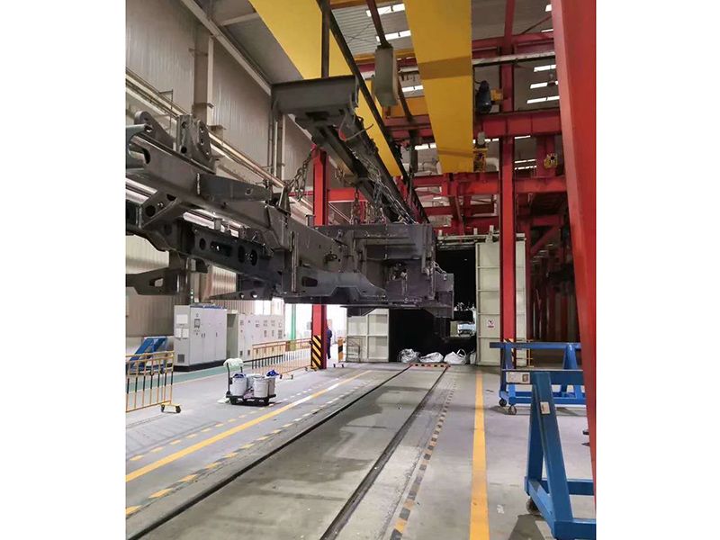 挖掘机底盘涂装线