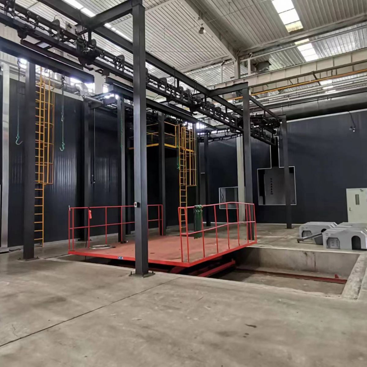 工程机械粉末涂装线