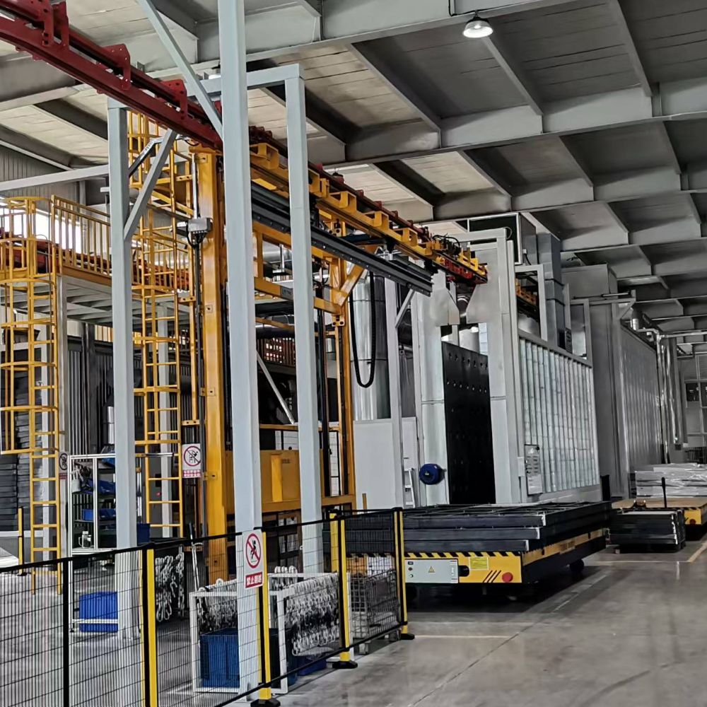 新能源充电桩喷粉线